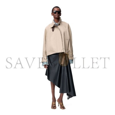 LOEWE SHORT PARKA IN COTTON AND SILK S359Y02XFE-2140